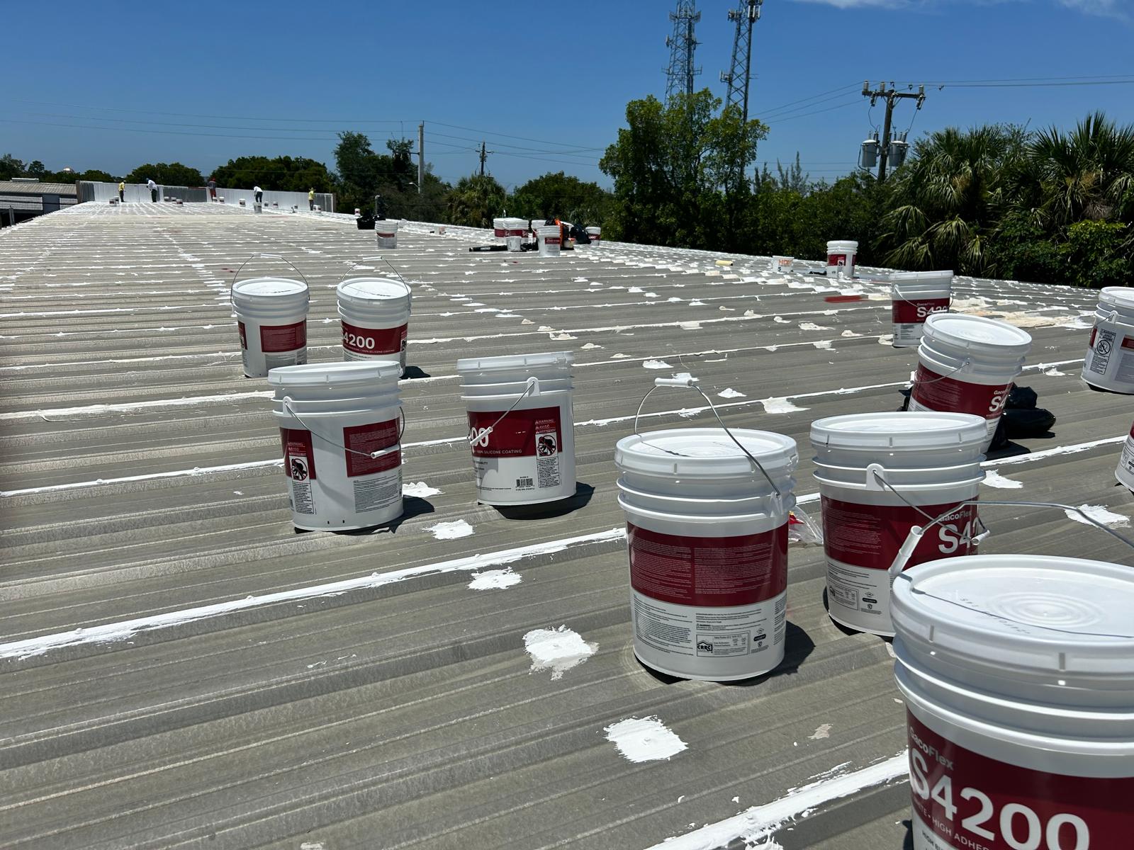 Cut Edge Corrosion Treatment — GacoFlex coating system applied by Duratite