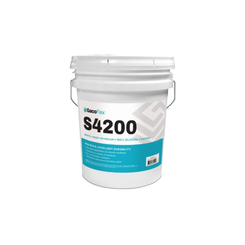 GacoFlex S4200 silicone roof coating