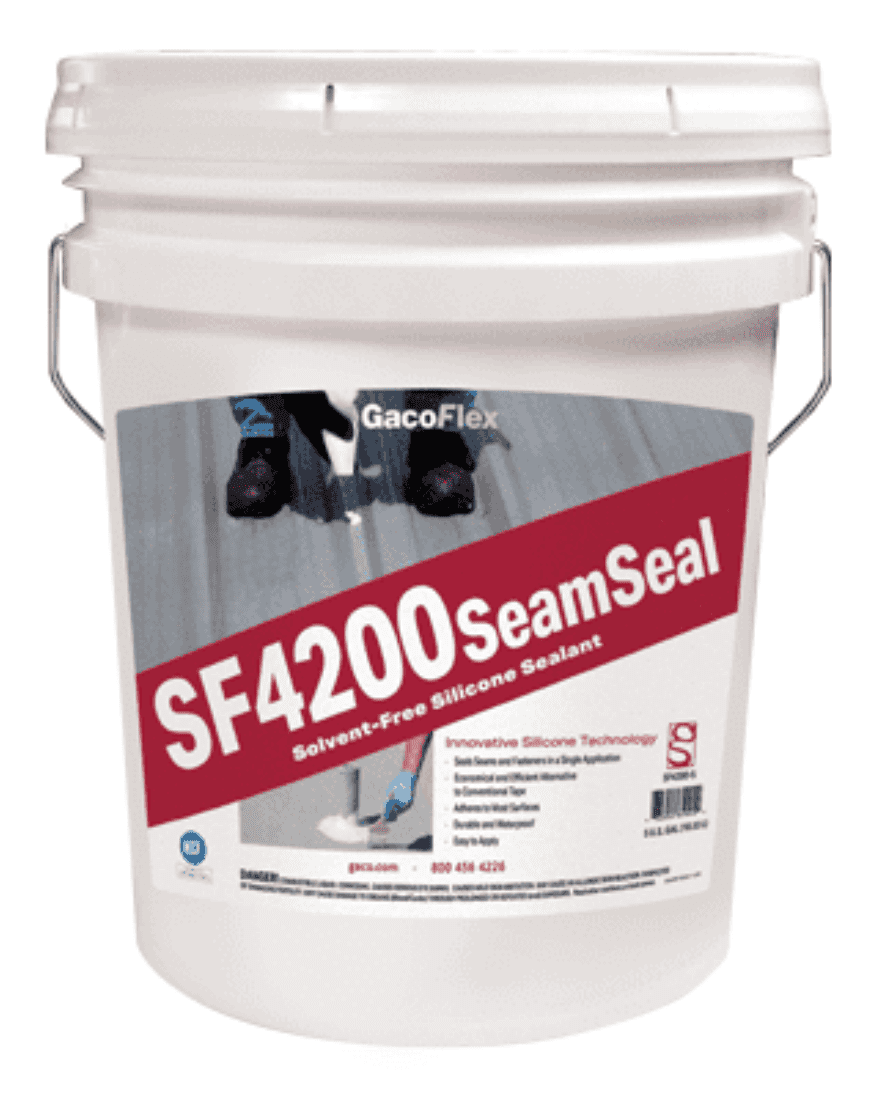Gaco SF42 fibre-reinforced silicone seam sealant