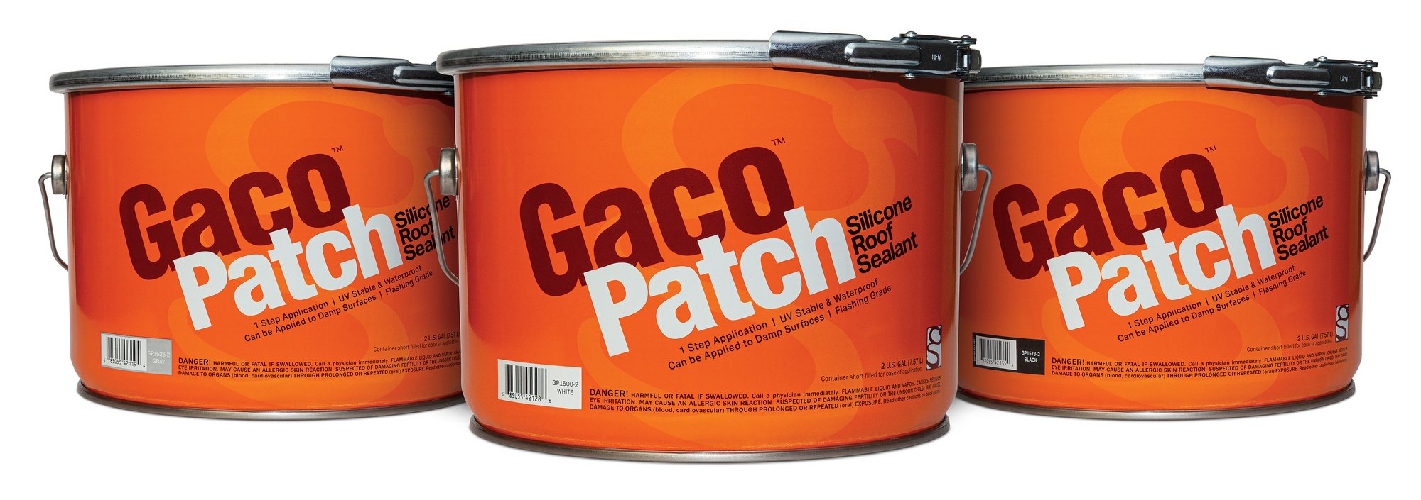GacoPatch instant-cure silicone emergency roof repair