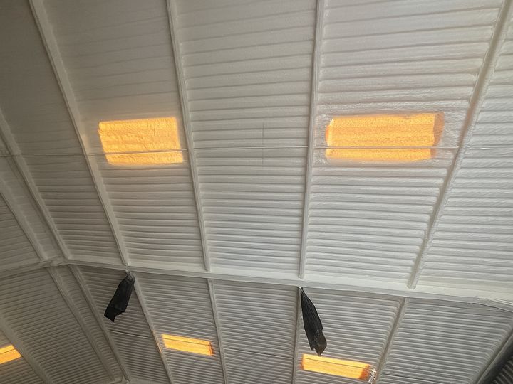 Warehouses and factories insulated with Purios spray foam